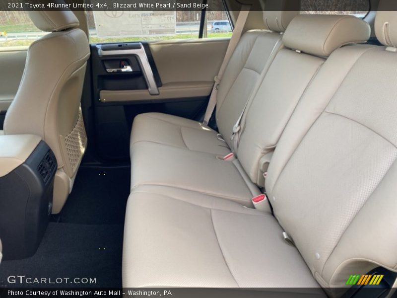 Rear Seat of 2021 4Runner Limited 4x4