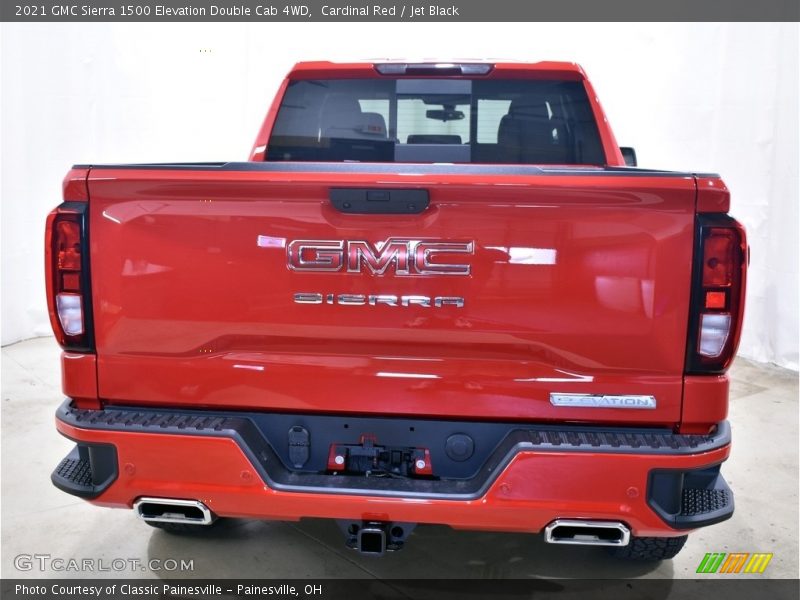 Cardinal Red / Jet Black 2021 GMC Sierra 1500 Elevation Double Cab 4WD
