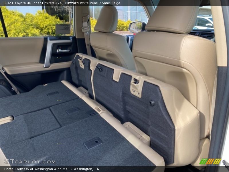 Rear Seat of 2021 4Runner Limited 4x4