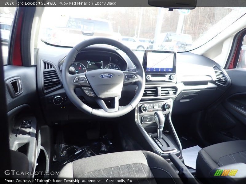 Ruby Red Metallic / Ebony Black 2020 Ford EcoSport SE 4WD