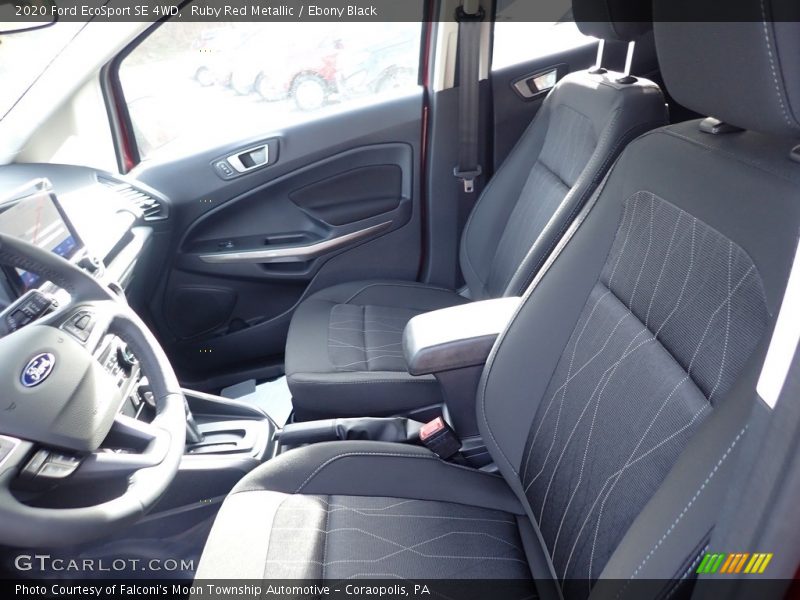 Ruby Red Metallic / Ebony Black 2020 Ford EcoSport SE 4WD