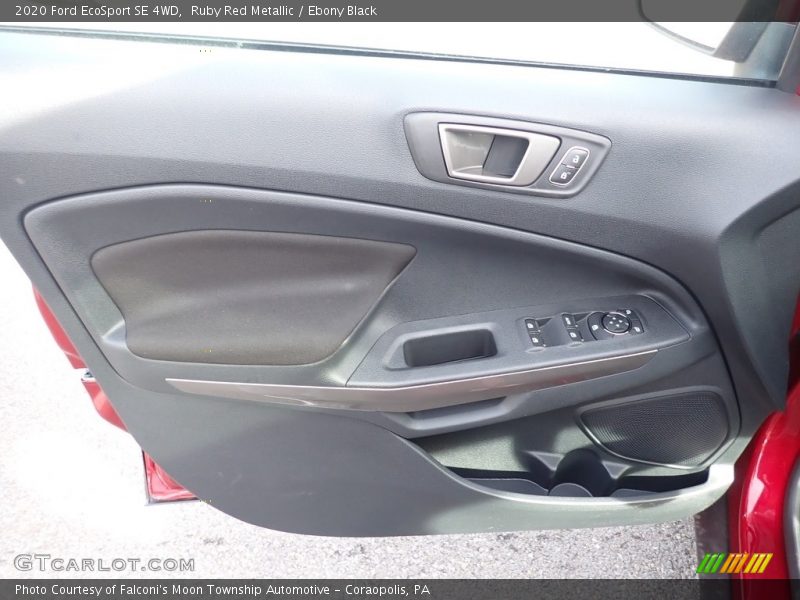 Ruby Red Metallic / Ebony Black 2020 Ford EcoSport SE 4WD