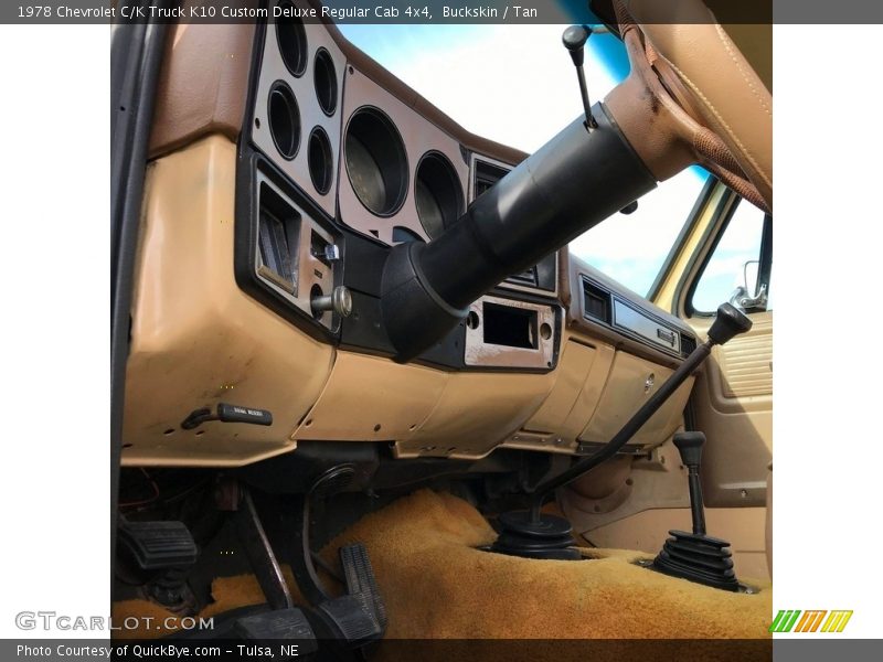 Controls of 1978 C/K Truck K10 Custom Deluxe Regular Cab 4x4