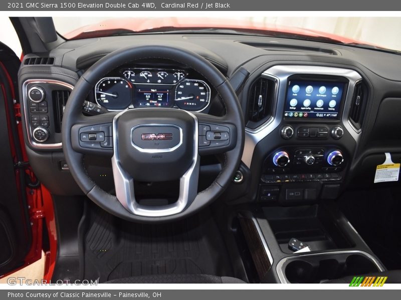 Dashboard of 2021 Sierra 1500 Elevation Double Cab 4WD