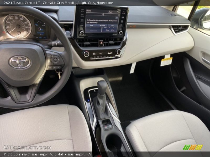 Celestite Gray Metallic / Light Gray/Moonstone 2021 Toyota Corolla LE