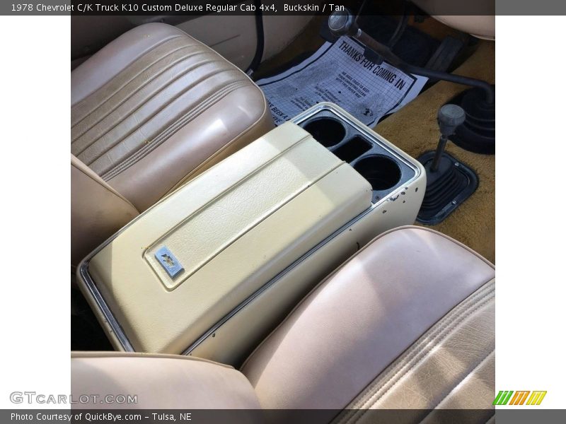 Controls of 1978 C/K Truck K10 Custom Deluxe Regular Cab 4x4