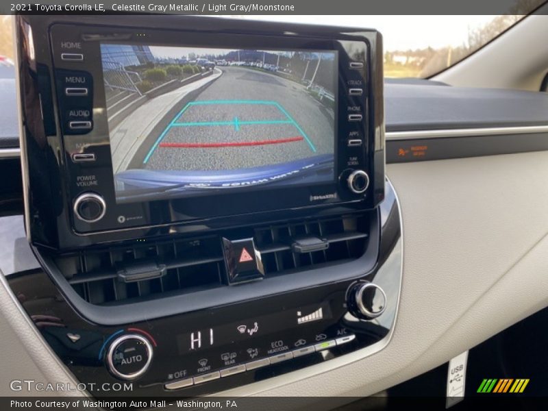 Celestite Gray Metallic / Light Gray/Moonstone 2021 Toyota Corolla LE