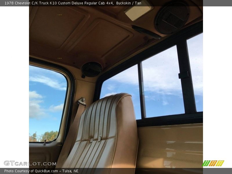 Front Seat of 1978 C/K Truck K10 Custom Deluxe Regular Cab 4x4