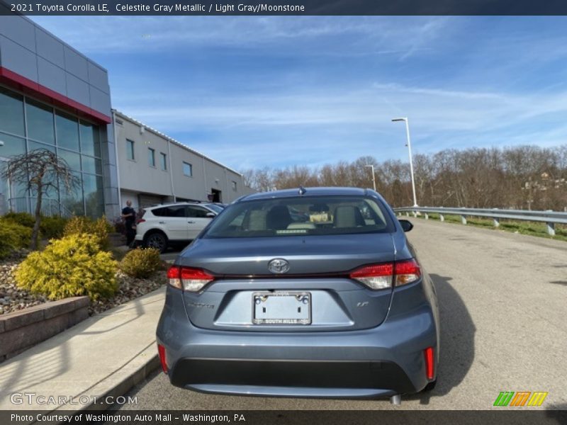 Celestite Gray Metallic / Light Gray/Moonstone 2021 Toyota Corolla LE