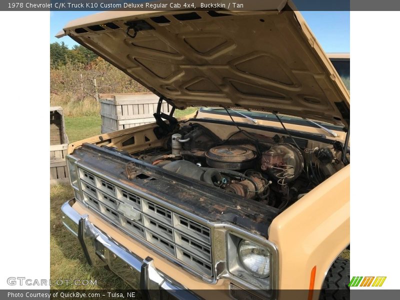  1978 C/K Truck K10 Custom Deluxe Regular Cab 4x4 Engine - 350 cid OHV 16-Valve Diesel V8