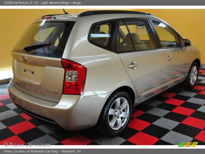 Light Almond Beige / Beige 2008 Kia Rondo LX V6