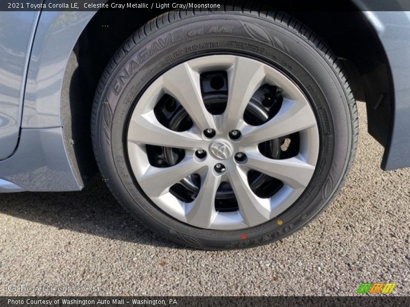 Celestite Gray Metallic / Light Gray/Moonstone 2021 Toyota Corolla LE
