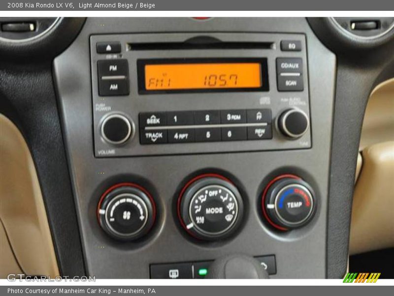 Light Almond Beige / Beige 2008 Kia Rondo LX V6