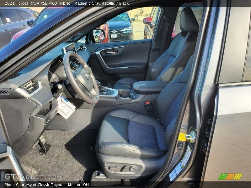 Magnetic Gray Metallic / Black 2021 Toyota RAV4 XSE AWD Hybrid