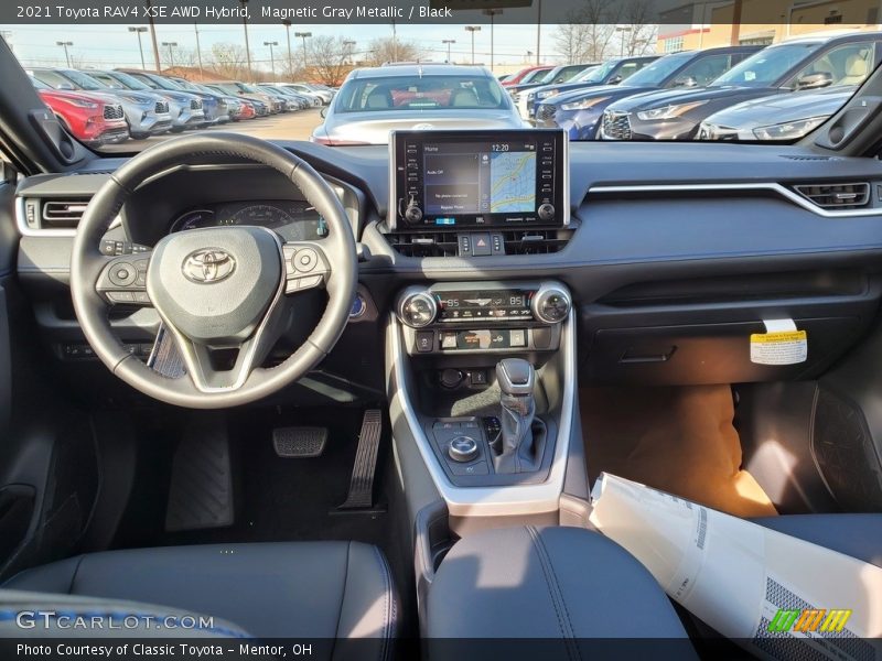 Magnetic Gray Metallic / Black 2021 Toyota RAV4 XSE AWD Hybrid