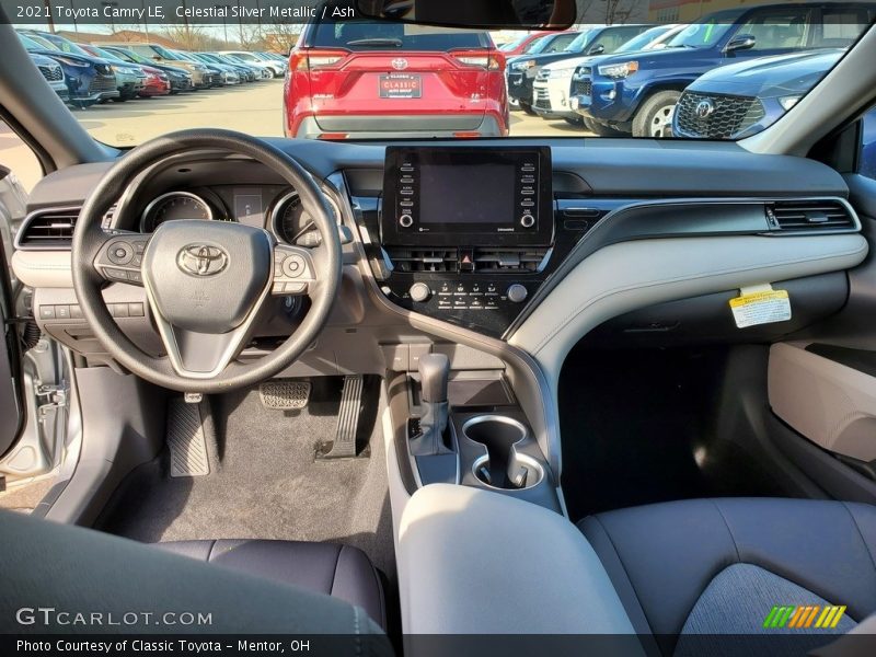 Celestial Silver Metallic / Ash 2021 Toyota Camry LE