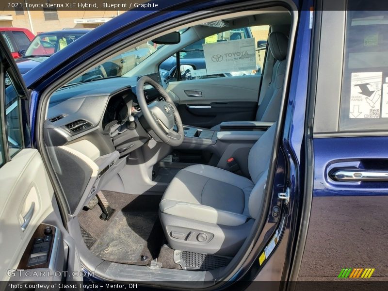 Blueprint / Graphite 2021 Toyota Sienna XLE Hybrid