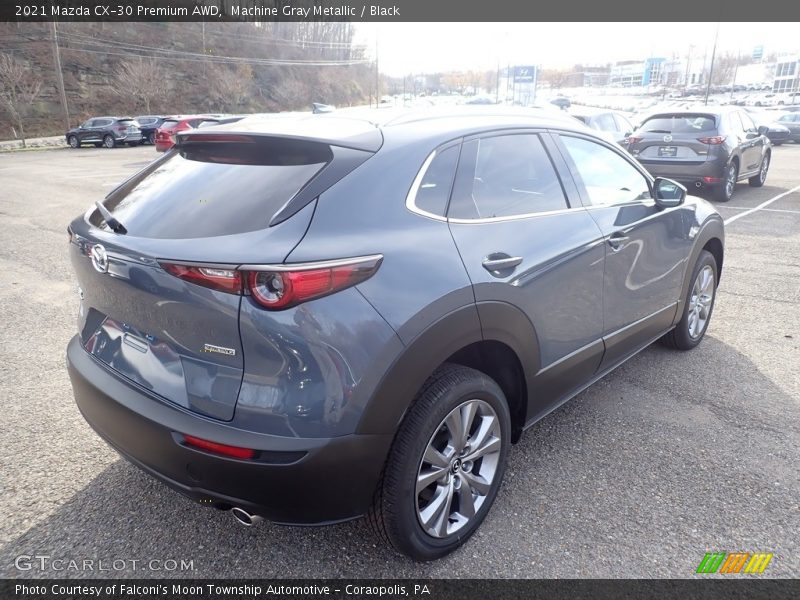 Machine Gray Metallic / Black 2021 Mazda CX-30 Premium AWD