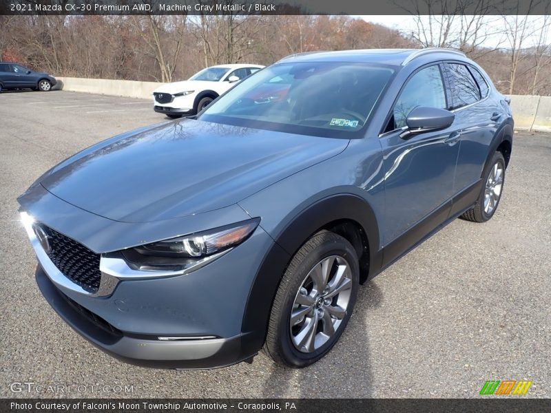 Machine Gray Metallic / Black 2021 Mazda CX-30 Premium AWD