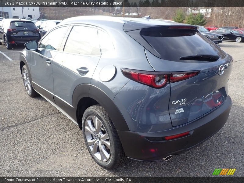 Machine Gray Metallic / Black 2021 Mazda CX-30 Premium AWD