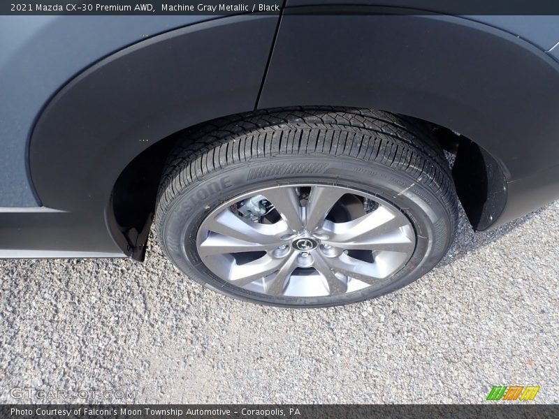 Machine Gray Metallic / Black 2021 Mazda CX-30 Premium AWD