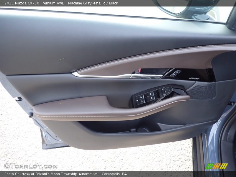 Machine Gray Metallic / Black 2021 Mazda CX-30 Premium AWD