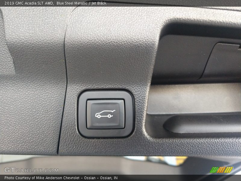 Blue Steel Metallic / Jet Black 2019 GMC Acadia SLT AWD