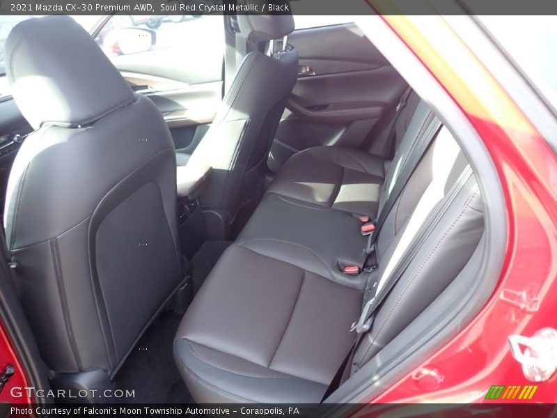 Soul Red Crystal Metallic / Black 2021 Mazda CX-30 Premium AWD