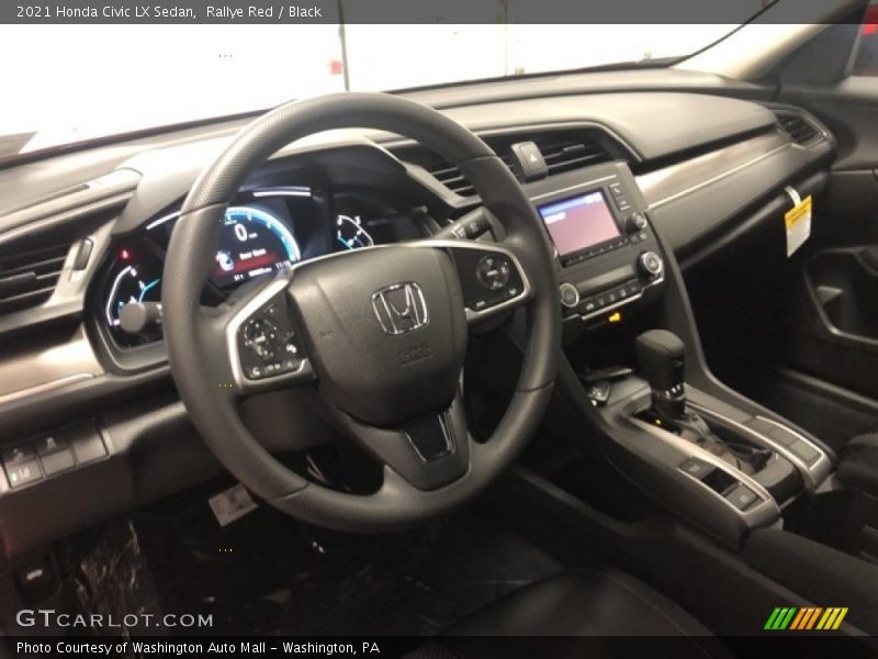 Rallye Red / Black 2021 Honda Civic LX Sedan