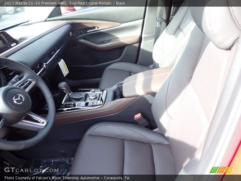 Soul Red Crystal Metallic / Black 2021 Mazda CX-30 Premium AWD