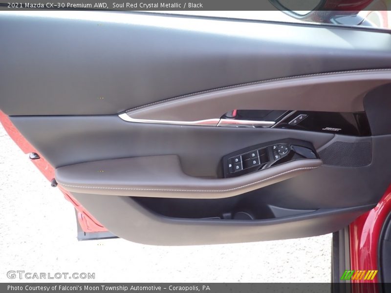 Soul Red Crystal Metallic / Black 2021 Mazda CX-30 Premium AWD