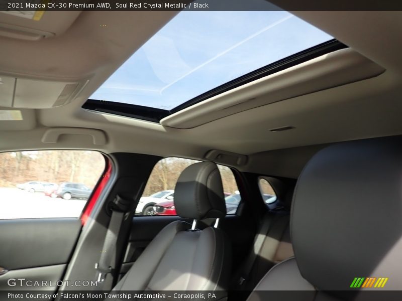 Soul Red Crystal Metallic / Black 2021 Mazda CX-30 Premium AWD