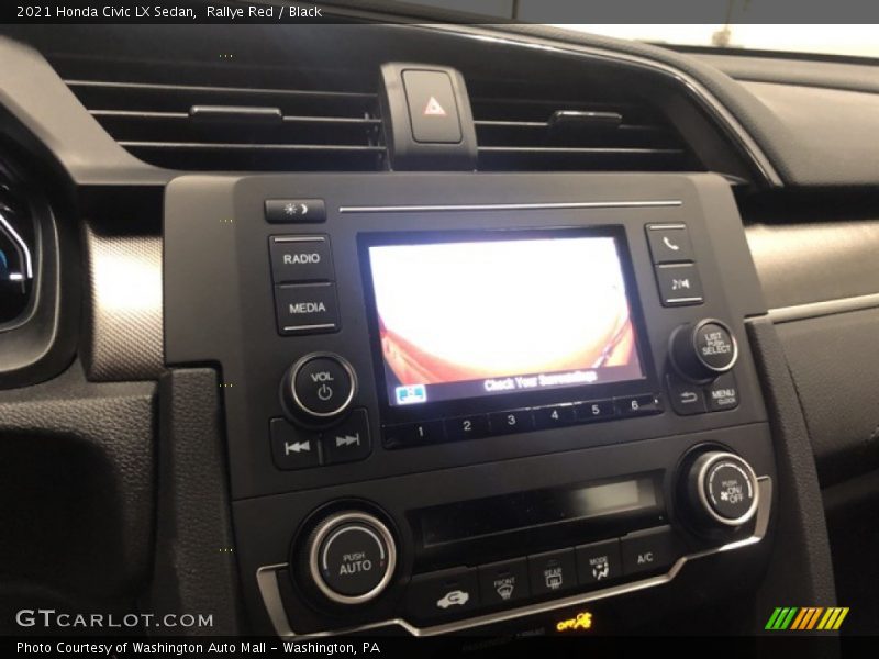 Rallye Red / Black 2021 Honda Civic LX Sedan