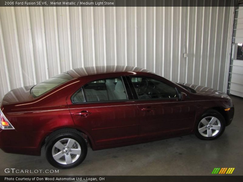 Merlot Metallic / Medium Light Stone 2006 Ford Fusion SE V6