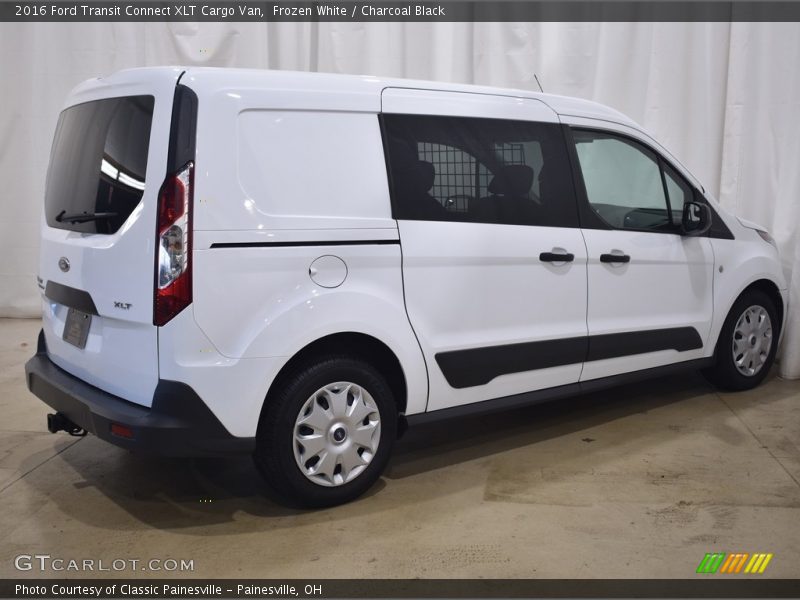 Frozen White / Charcoal Black 2016 Ford Transit Connect XLT Cargo Van