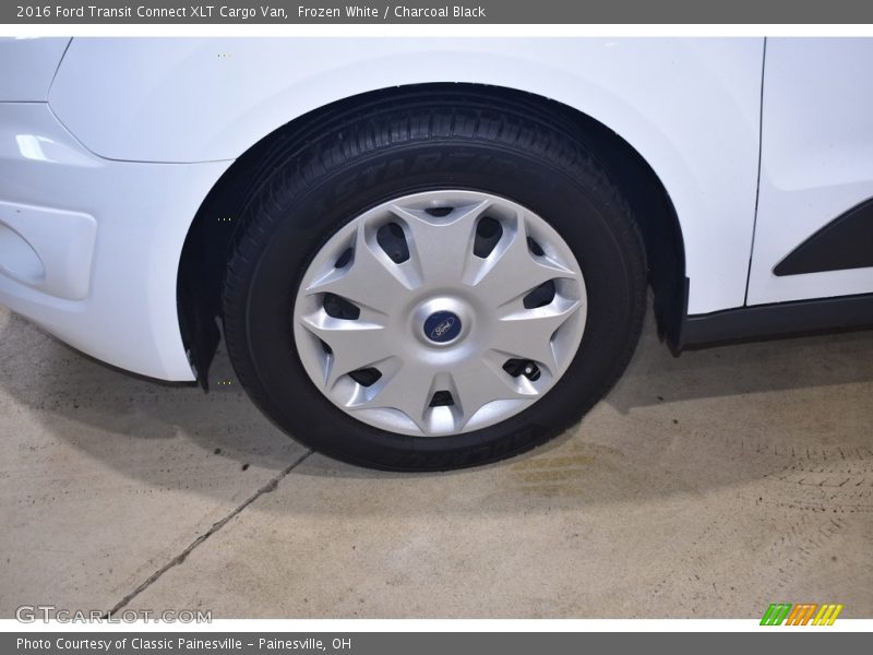 Frozen White / Charcoal Black 2016 Ford Transit Connect XLT Cargo Van