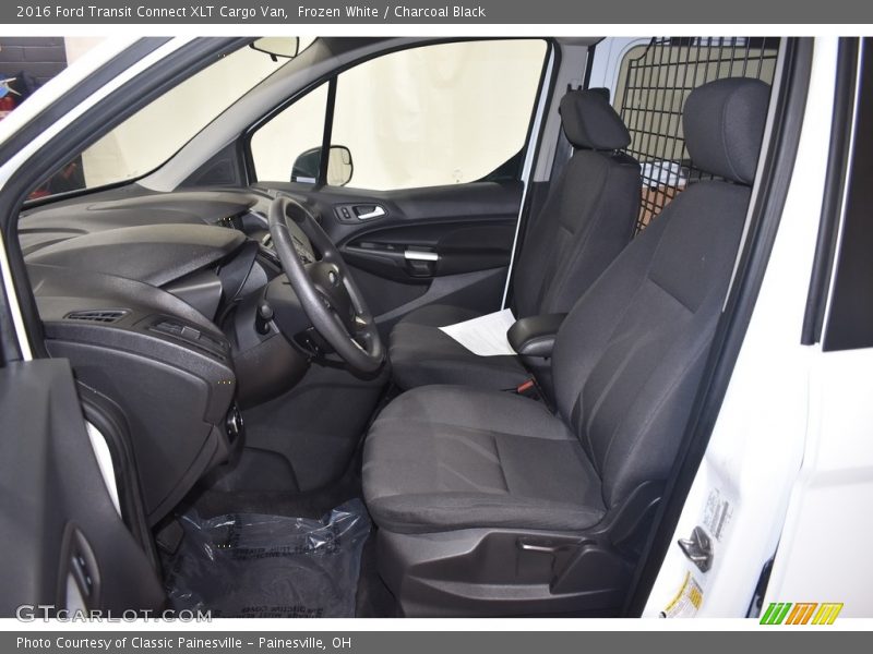  2016 Transit Connect XLT Cargo Van Charcoal Black Interior