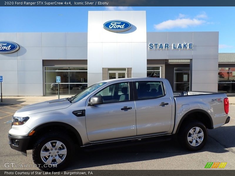 Iconic Silver / Ebony 2020 Ford Ranger STX SuperCrew 4x4
