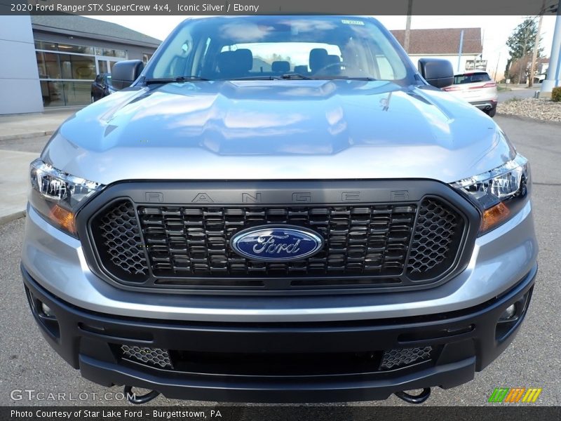 Iconic Silver / Ebony 2020 Ford Ranger STX SuperCrew 4x4