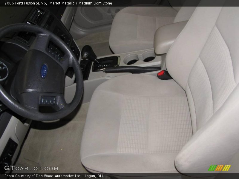 Merlot Metallic / Medium Light Stone 2006 Ford Fusion SE V6