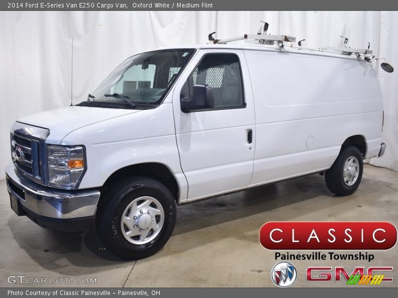 Oxford White / Medium Flint 2014 Ford E-Series Van E250 Cargo Van