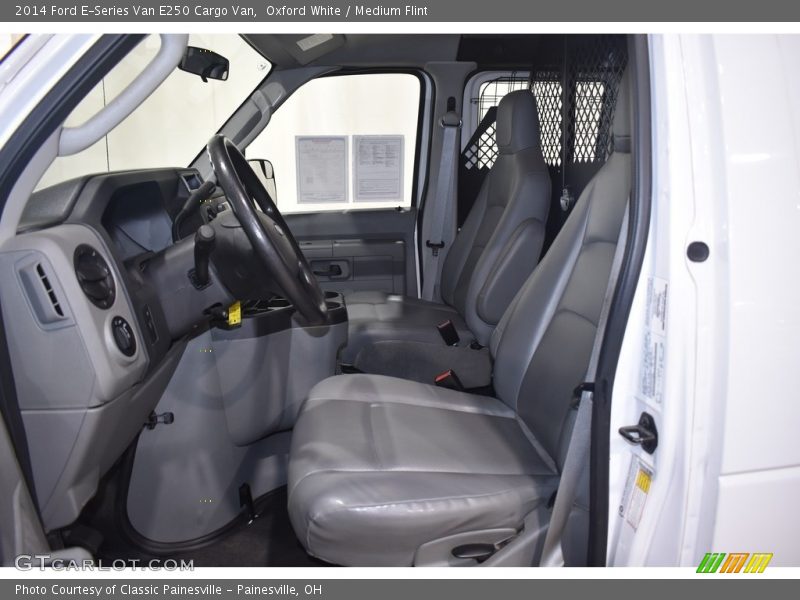 Oxford White / Medium Flint 2014 Ford E-Series Van E250 Cargo Van