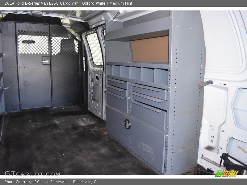 Oxford White / Medium Flint 2014 Ford E-Series Van E250 Cargo Van
