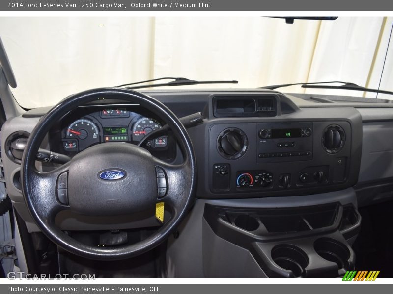 Oxford White / Medium Flint 2014 Ford E-Series Van E250 Cargo Van