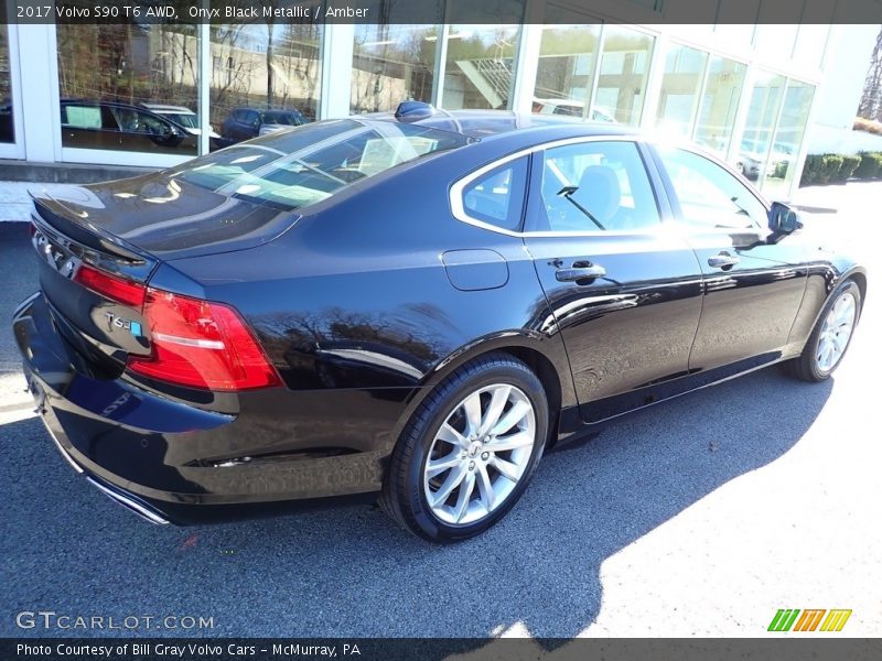 Onyx Black Metallic / Amber 2017 Volvo S90 T6 AWD