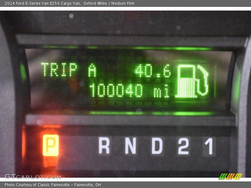 Oxford White / Medium Flint 2014 Ford E-Series Van E250 Cargo Van