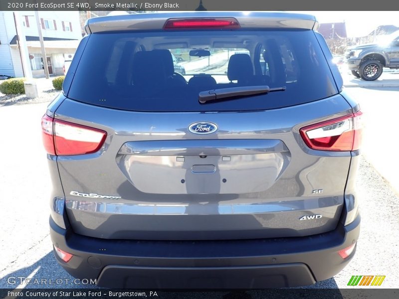 Smoke Metallic / Ebony Black 2020 Ford EcoSport SE 4WD