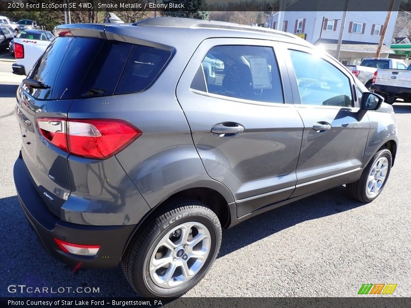 Smoke Metallic / Ebony Black 2020 Ford EcoSport SE 4WD