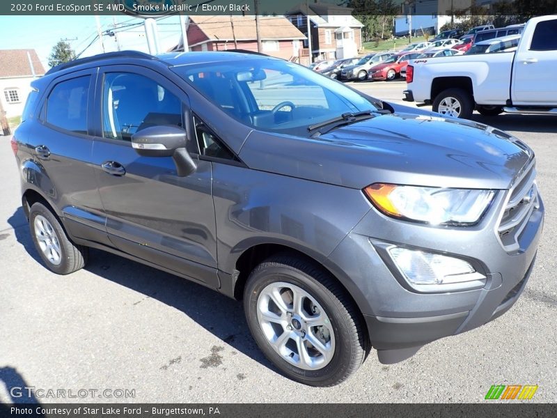 Smoke Metallic / Ebony Black 2020 Ford EcoSport SE 4WD