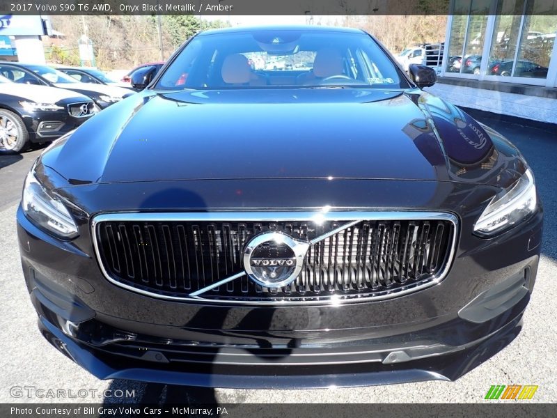 Onyx Black Metallic / Amber 2017 Volvo S90 T6 AWD